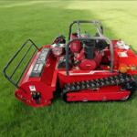 Diesel Powered Remote Control Tracked Lawnmower for Rough Land and Mountain Area Remote Control Lawn Mower Robot Remote Control Lawn Mower