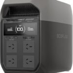 EF ECOFLOW DELTA 3 Portable Power Station, 1024Wh, 1800W