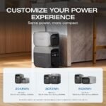 EF ECOFLOW DELTA 3 Portable Power Station, 1024Wh, 1800W - Image 3