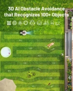 YUKA 2000 Robot Lawn Mower 2024 Version, 3D Vision Positioning & RTK Fusion - Image 6