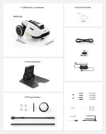 YUKA 2000 Robot Lawn Mower 2024 Version, 3D Vision Positioning & RTK Fusion - Image 2