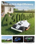Mammotion LUBA 3 AWD 1500 Robot Lawn Mower, 1500㎡, 360° LiDAR+AI Vision - Image 4